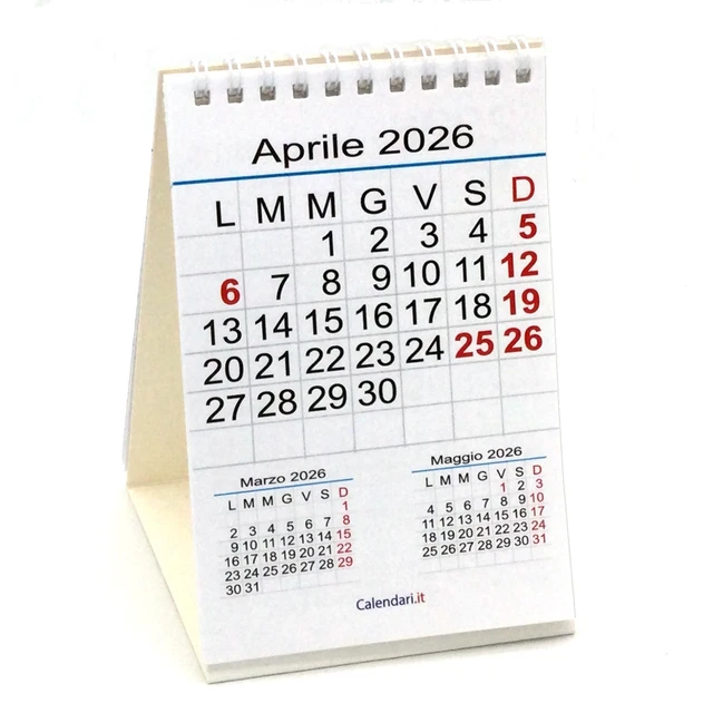 3 Pezzi Calendario Da Muro 2026 Olandese Con Note E Numeri Grandi - 3x - Foto 9