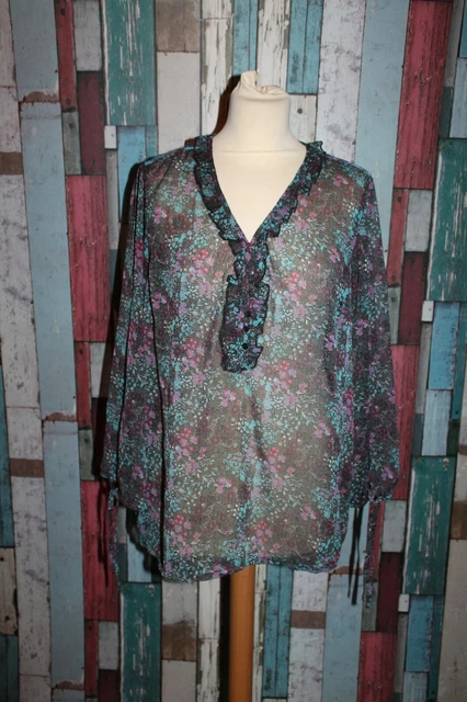 HAUT TUNIQUE VOILE FEMME G CLUB by GEMO TAILLE L XL EUR 10