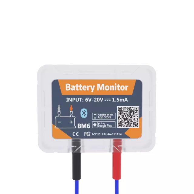 Wireless Bluetooth 4.0 12V Battery Monitory BM6 Car Battery Health APP Monitor