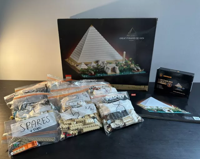 LEGO ARCHITECTURE: Great Pyramid of Giza (21058) with LED Kit