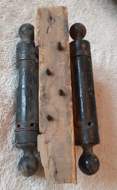 Antique 6" Double Swing Action Spring Hinge. 1908 to 1910 Patents  - Bommer?