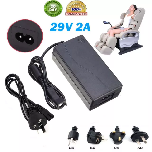 29V 2A AC/DC Power Supply Recliner Sofa / Lift Chair Switch Adapter Transformer