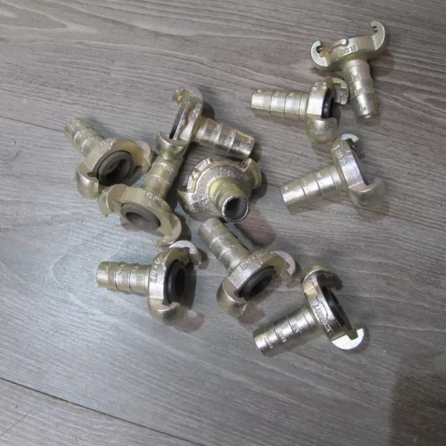 15 Stück Schlauchanschlüsse 3/4"  Karasto  Pressluft Kompressor Luftkupplungen