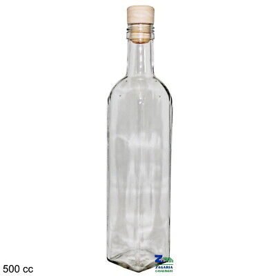 da 100 ml l’una per succhi e liquori casa-vetro con tappo a vite set da 50 bottigliette di vetro 