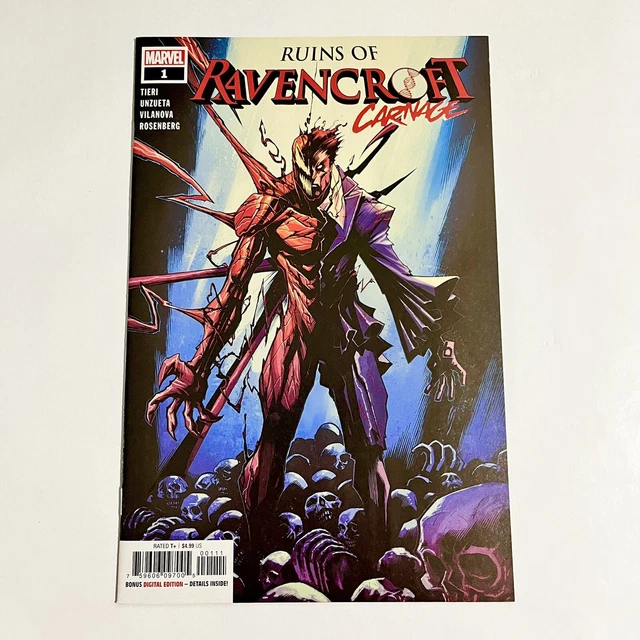 Ruins Of Ravencroft: Carnage 1 - 1St App Cortland Kassady - 1St Print A - Marvel