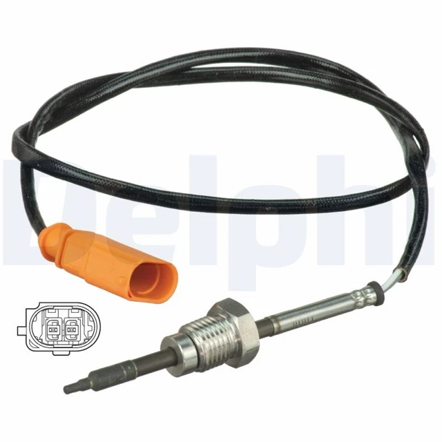 HELLA Abgastemperatur Sensor Für VW Transporter Caravelle T5 06-09 03G906088AQ