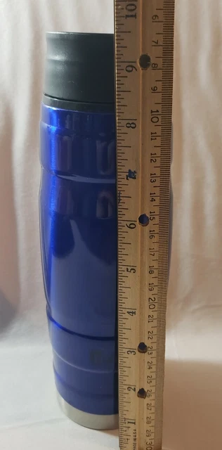 bubba Vacuum-Insulated Stainless Steel Travel Mug 20 oz Electric Blue.  GUC PICS 5