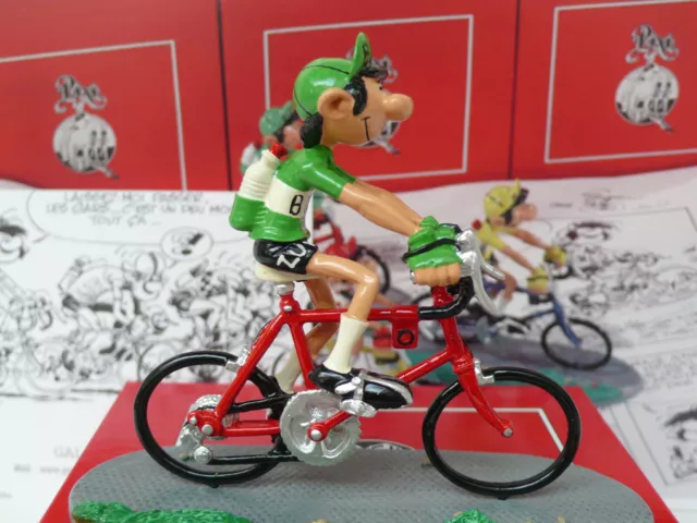 FRANQUIN - PIXI "Gaston cycliste Maillot vert vélo rouge"