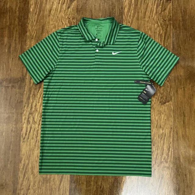 Nike Men’s Size Large Standard Fit Dri Fit Short Sleeve Golf Polo Shirt