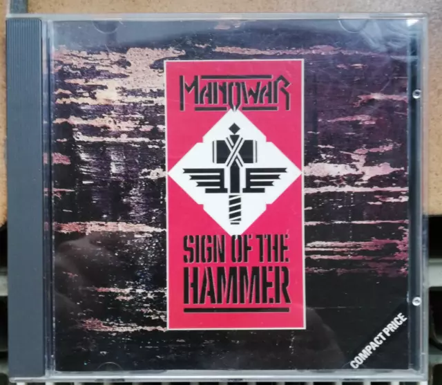 MANOWAR - Sign Of The Hammer - CD Album 1989  - (10 Records – XIDCD 21)