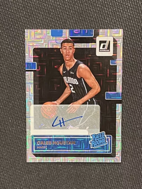 CALEB HOUSTAN 2022-23 Donruss CHOICE INFINITE RATED ROOKIE SIGNATURES AUTOGRAPH