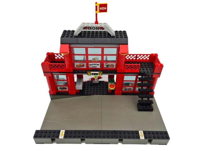 LEGO® 9V RC TRAIN Railway 4556 Station Restaurant £71.71 - PicClick UK