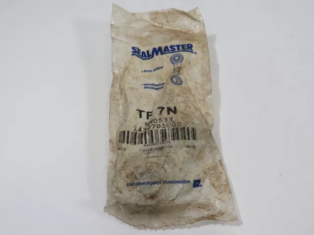 Sealmaster TF-7N Female Rod End Bearing 7/16" Bore 7/16-20 Thread ! NWB !