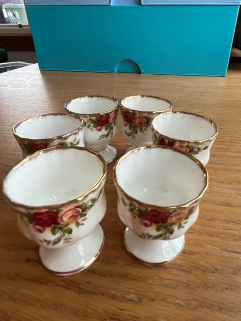Royal Albert Old Country Roses 6 Egg Cups