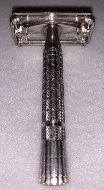 Vintage 1954 Gillette Flare Tip Super Speed Safety Razor Z3 Good Condition Clean