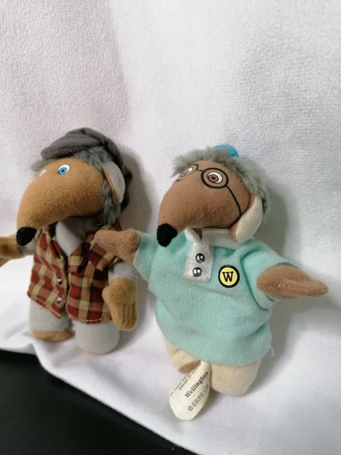 Wombles Bungo & Wellington McDonald's Happy Meal Spielzeug 1999 3