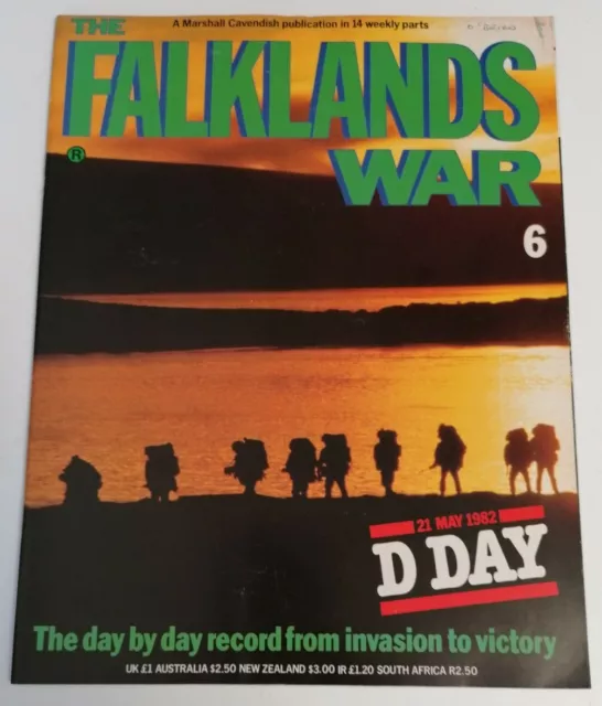 MAGAZINE - The Falklands War Magazine Part 6 Marshall Cavendish 1983 History