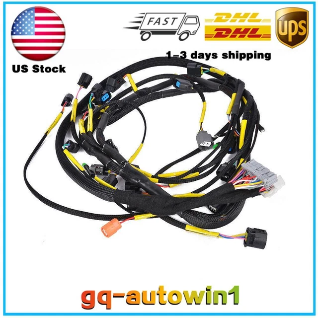Engine Harness K-Series Tucked for Honda Acura K-Swap Integra CRX EK H-Q K20 K24