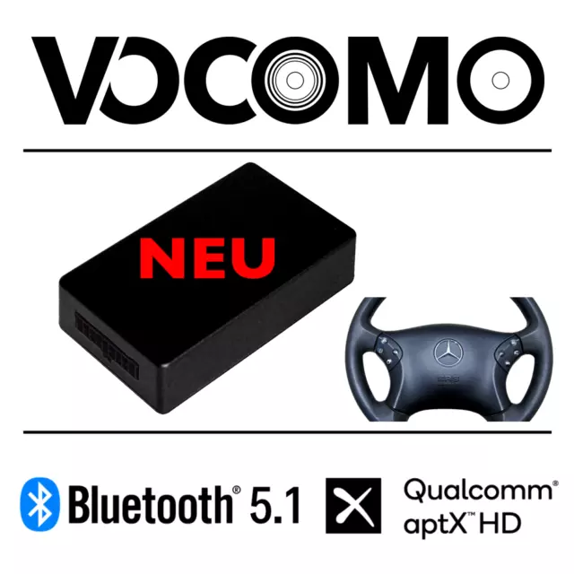 Bluetooth Audio Adaptateur kA-2 Mercedes NTG2.0 Abc G M Smart Forfour Vito Viano