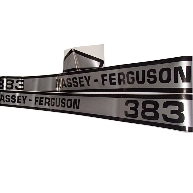 Hood Decal Kit Fits Massey Ferguson 383