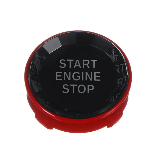 Rouge Start Stop Bouton de moteur Crystal Pour BMW E90 E91 E92 E93 E60 E70 E71 3