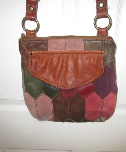 Vintage Fossil Leather Briefcase Messenger Shoulder Bag Distressed Brown  Laptop | eBay