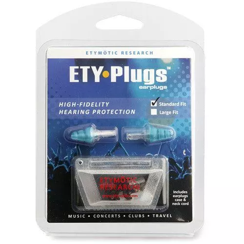 New Etymotic Research ER-20 ETY-Plugs - Triple-Flange Earplugs - (Standard)