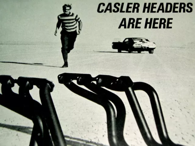 1969 CHEVY CAMARO SS/Z28-VINTAGE CASLER EXHAUST HEADERS AD-350/396/427 V8 engine