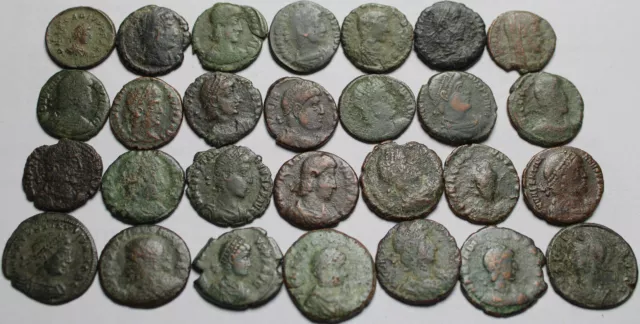 Lot Genuine Ancient Roman coins Constantine Constans Constantius Licinius Valens