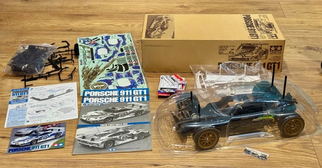 Tamiya 1996 Porsche 911 GT1 Street (TA03R-S) (Gebraucht) in Gordola für