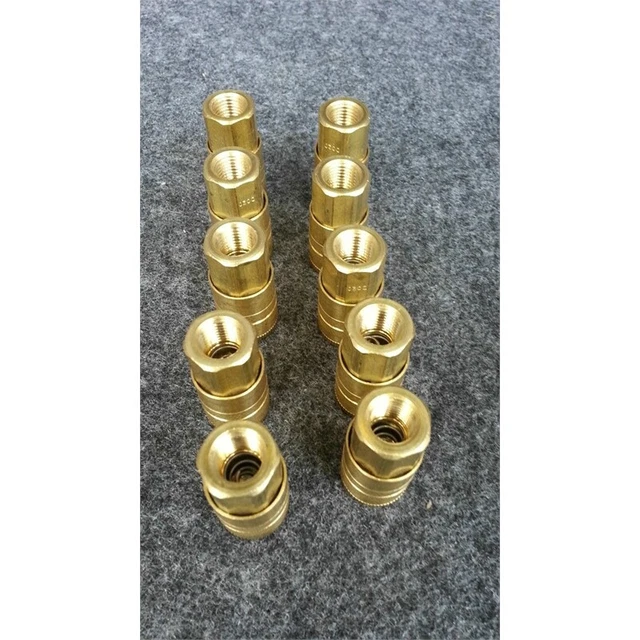 Dixon DC20 Brass Quick Couplers 1/4" Qty 10