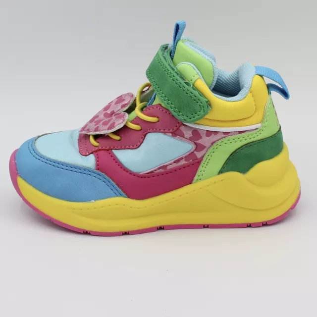 Girls AGATHA RUIZ DE LA PRADA Multicolour High Top Trainers Size EU 25 UK 8