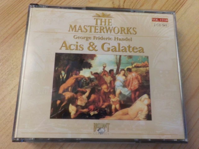 HANDEL THE MASTERWORKS CD Box 40 Discs Brilliant Classics NM/NM