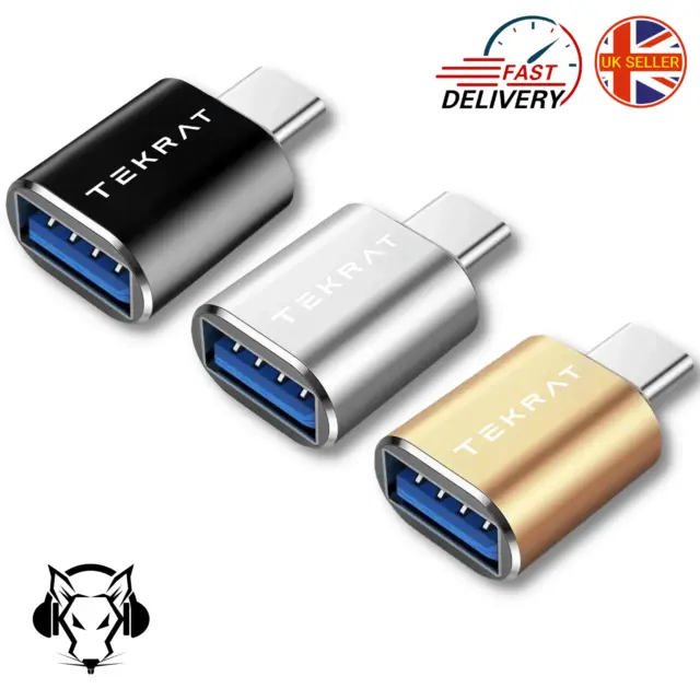 Type C To USB Adapter USB A 3.0 Female USB C Male OTG Data Connector Universal