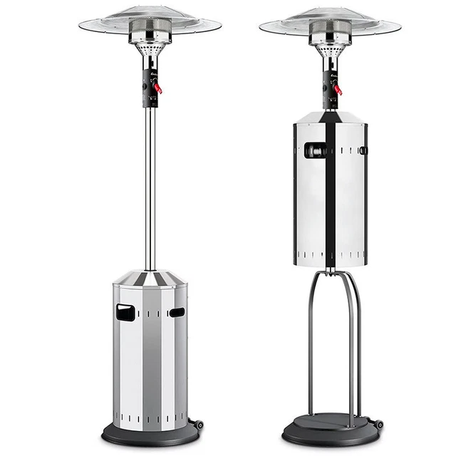 Terrassenheizer Enders Cosystand Elegance Edelstahl 8 kW Heizpilz Terassenheizer