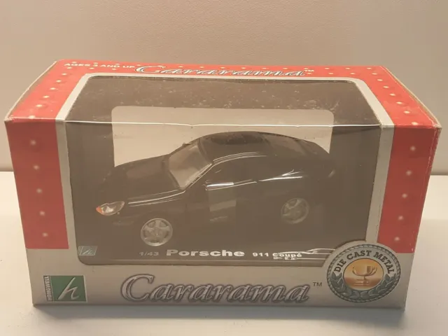 RARE! CARARAMA - PORSCHE 911 GT2 MINIATURE 1/43 VOITURE AUTO ANCIEN MODEL  REDUIT