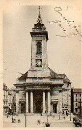 CPA 25 BESANCON  l'eglise st pierre