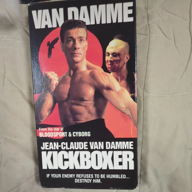 KICKBOXER VHS JEAN-CLAUDE Van Damme Martial Arts Action HBO Video 1989 ...
