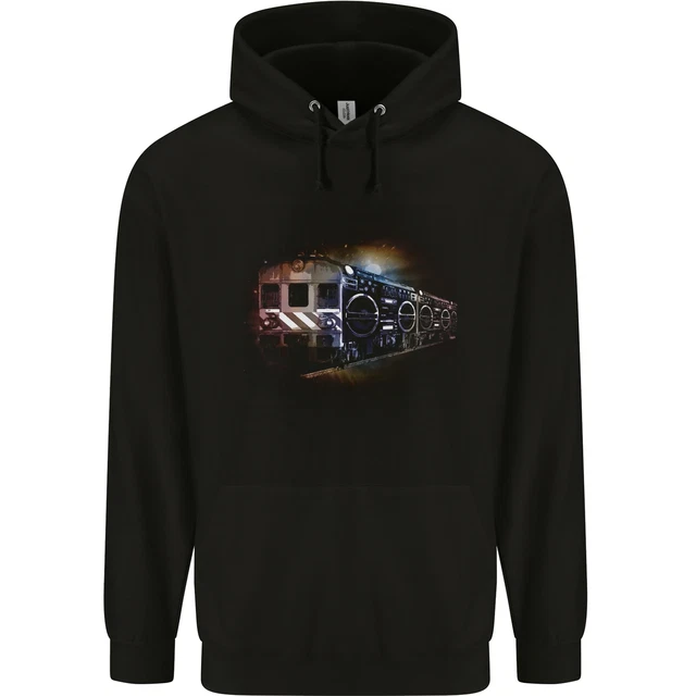 Music Ghetto Blaster Train Dance Childrens Kids Hoodie