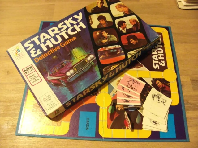 Starsky & Hutch Detective game vintage Milton Bradley Board game 1977