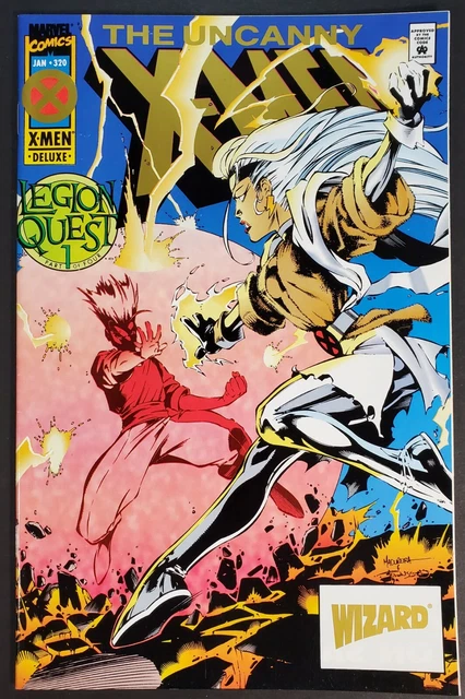 Uncanny X-Men # 320 Wizard Gold Deluxe Edition Marvel Comics 1995