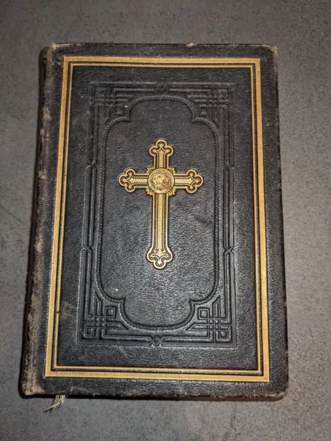 Die Biebel 1879 I Die ganze heilige Schrift I Mit Namensregister und Goldrand