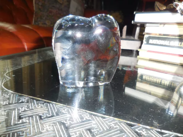 BACCARAT Glass Crystal ELEPHANT Figurine Sculpture  France