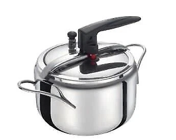 Autocuiseur En Acier Inoxydable 3,5L Ou 5L - Pour Cuisson Rapide, Induction Et Gaz