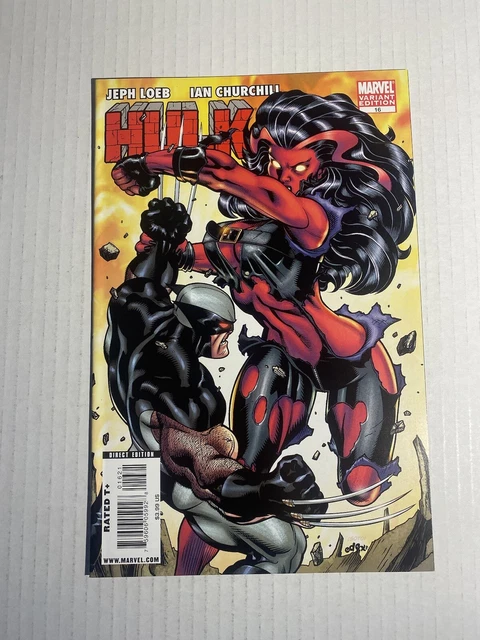 Marvel Comics Hulk #16 Variant Red She Hulk First