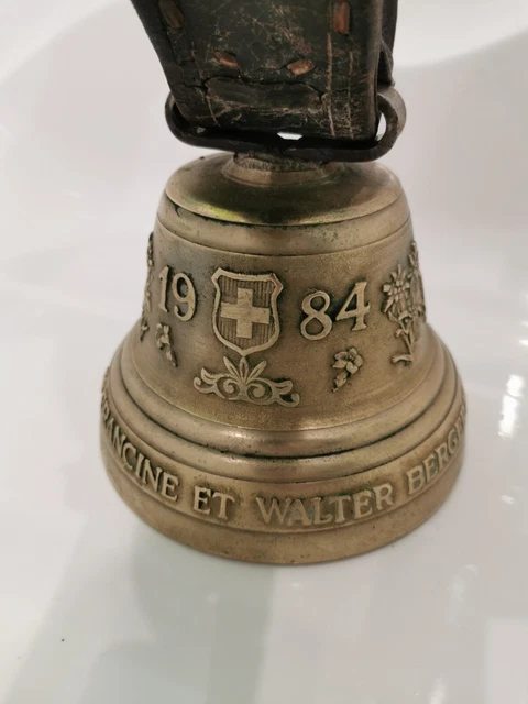 1984 Berger Blondeau La Chaux De Fonds Swiss Cowbell Bronze