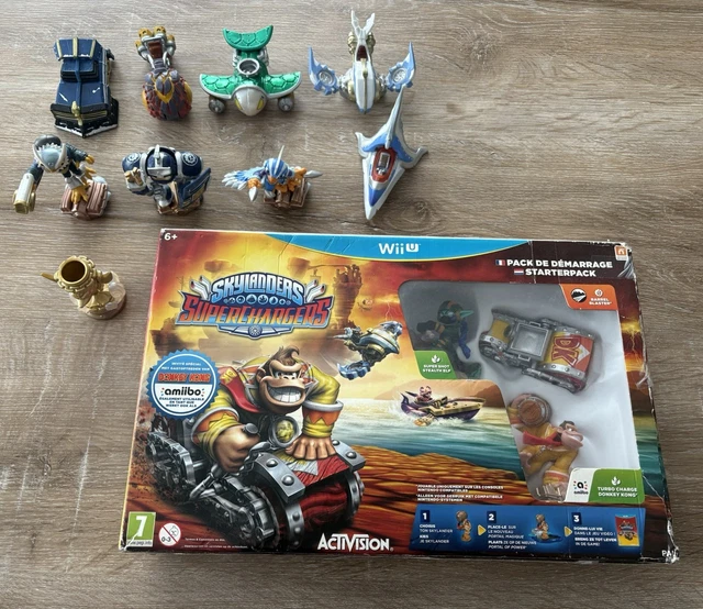 Lot de 34 Figurines Skylanders + Sac +Cartes + Jeu Skylanders