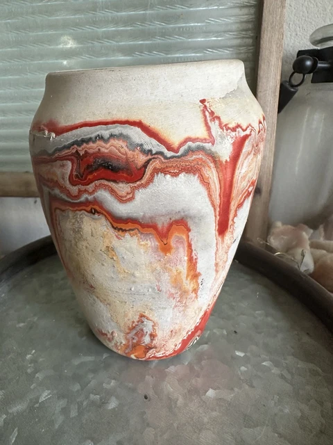 NEMADJI POTTERY ヴィンテージ　アメリカ マーブル faa5761424d665121e26f3a6dbc4c3