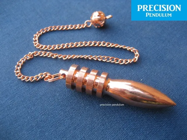 Bronze Pathfinder Solid Metal Precision Pendulum with Chain Divination