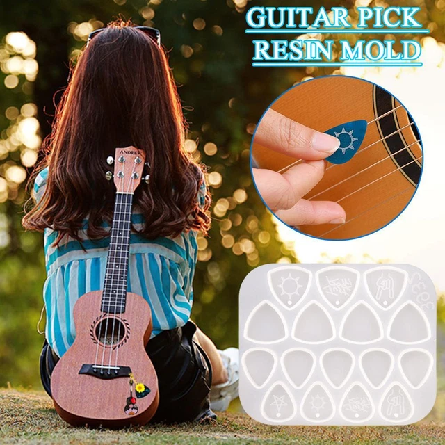 Silicone Mould Resin Epoxy Resin For Guitar Pick Molds DIY xpa Jewelry A3N8